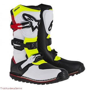Immagine di Stivali Alpinestars Tech.T  white/red