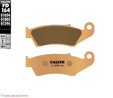 Immagine di Pastiglie anteriori Galfer Sinterizzate FD164