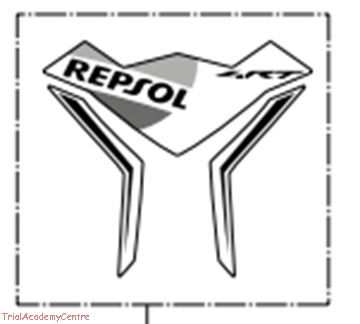 Immagine di Adesivo mascherina Montesa 4RT Repsol (2020-2023)