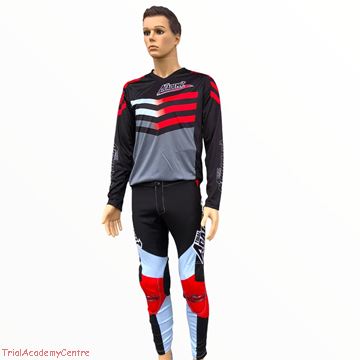 Immagine di Completo TAC LINE 2022 (grigio-rosso)