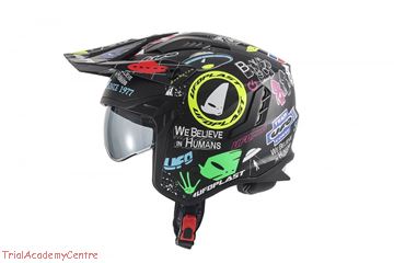 Immagine di Casco Ufo Sheratan (Graphic) Nero