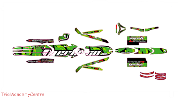 Immagine di Kit adesivi completo VERTIGO TITANIUM R 2019
